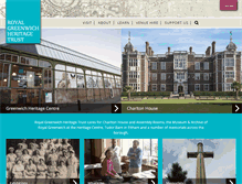 Tablet Screenshot of greenwichheritage.org